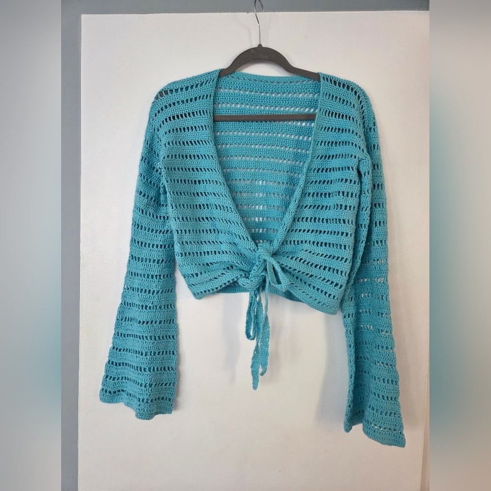 Crochet Wrap Top Handmade by Me!!